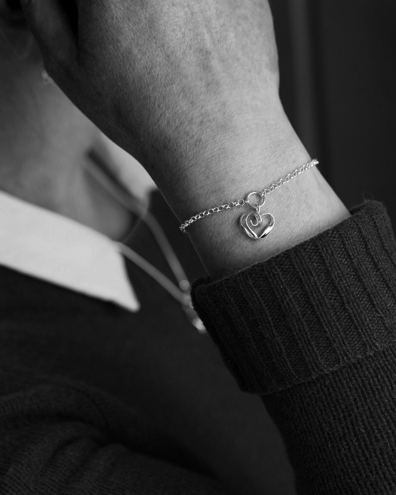 Guldviva Stormskärs Maja Hjärta armband, rannekoru