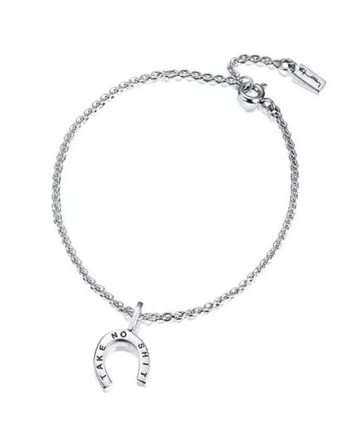 Efva Attling Take no Shit 14-100-00877 armband, rannekoru