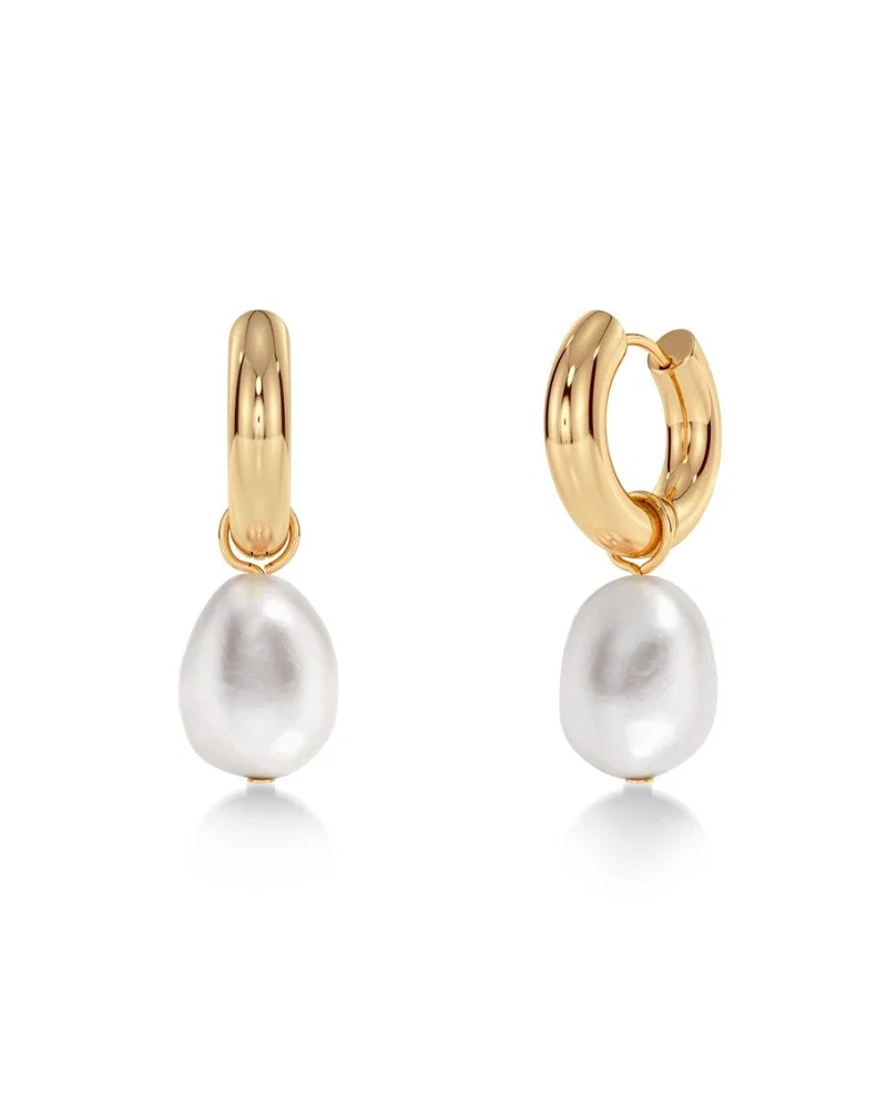Kullatut Edblad Perla Hoops L Gold -helmikorvakorut 130661
