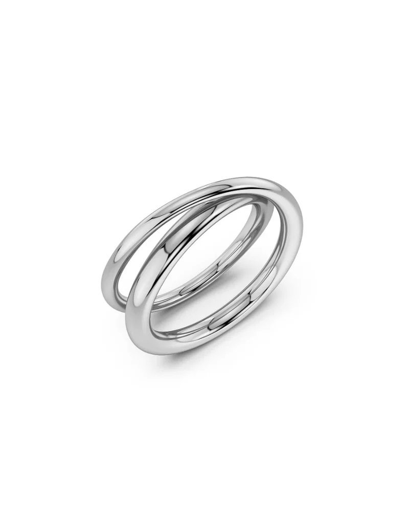 Edblad Nouveau S Steel ring i stål från sidan