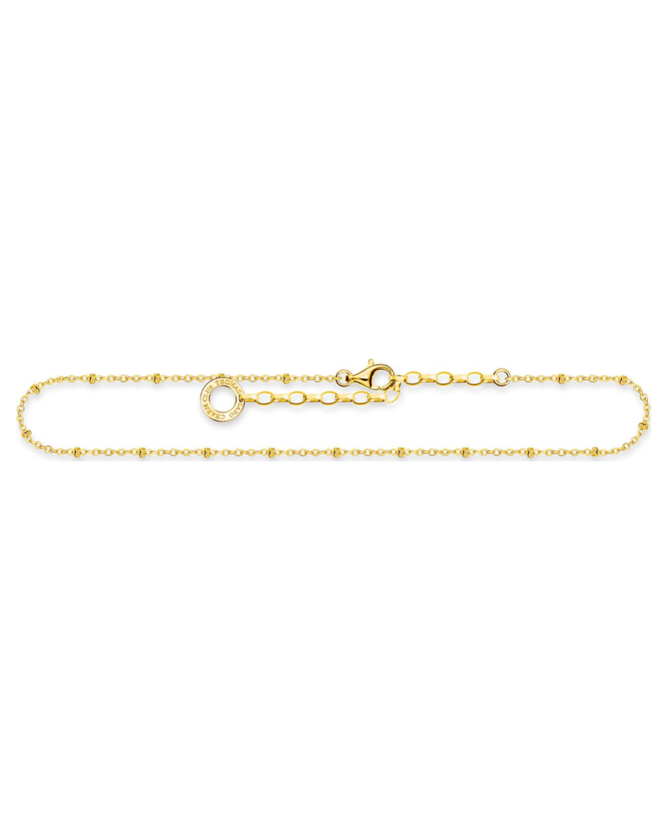 Thomas Sabo Dots kullattu nilkkaketju AK0028-413-39-L27V