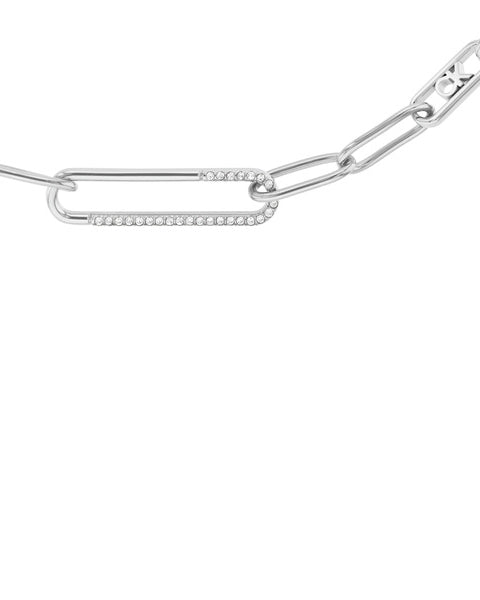 Calvin Klein Asymmetrical Elegance CKJ35000536 halsband i närbild