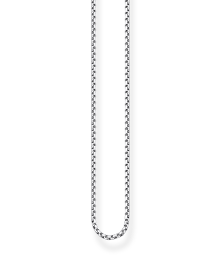 Thomas Sabo Venezia Chain KE1106-001-12 är en silverkedja cirka en millimeter tjock.