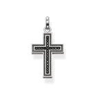 Thomas Sabo Black Cross Pavé PE530-051-11 hängsmycke är ett kors dekorerat med svarta zirkoner.