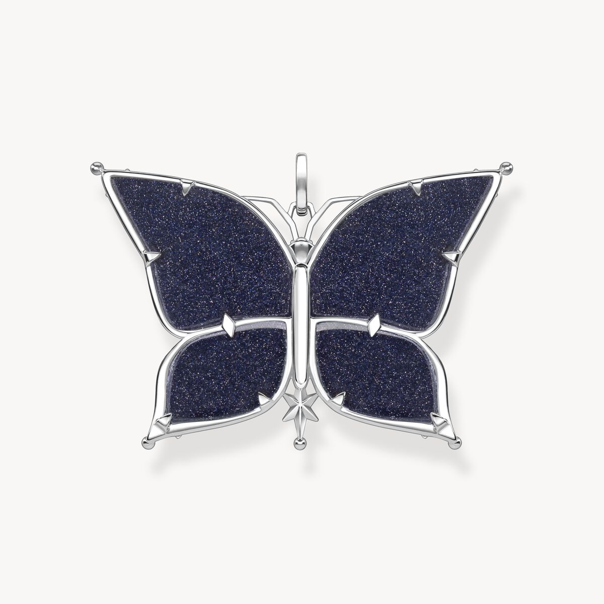 Thomas Sabo Buttefly Star And Moon PE925-945-7 riipuksen takapuoli.