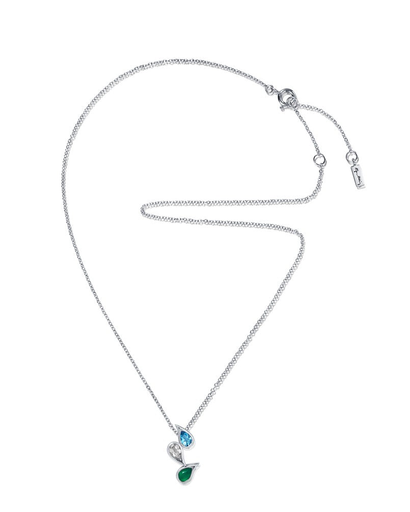 Efva Attling Sparkle of Life Triple 10-100-02452 halsband med justerbar kedja