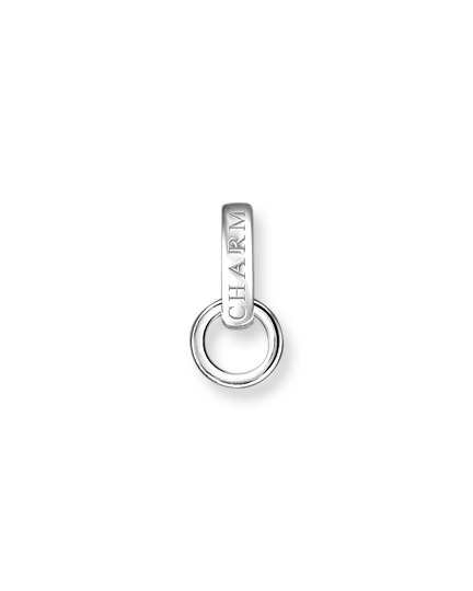 Denna klassiska bärsele med gravyren ”Charm Club” fängslar tack vare sin milda enkelhet. Du kan fästa upp till tre charmhängen på bärselen.