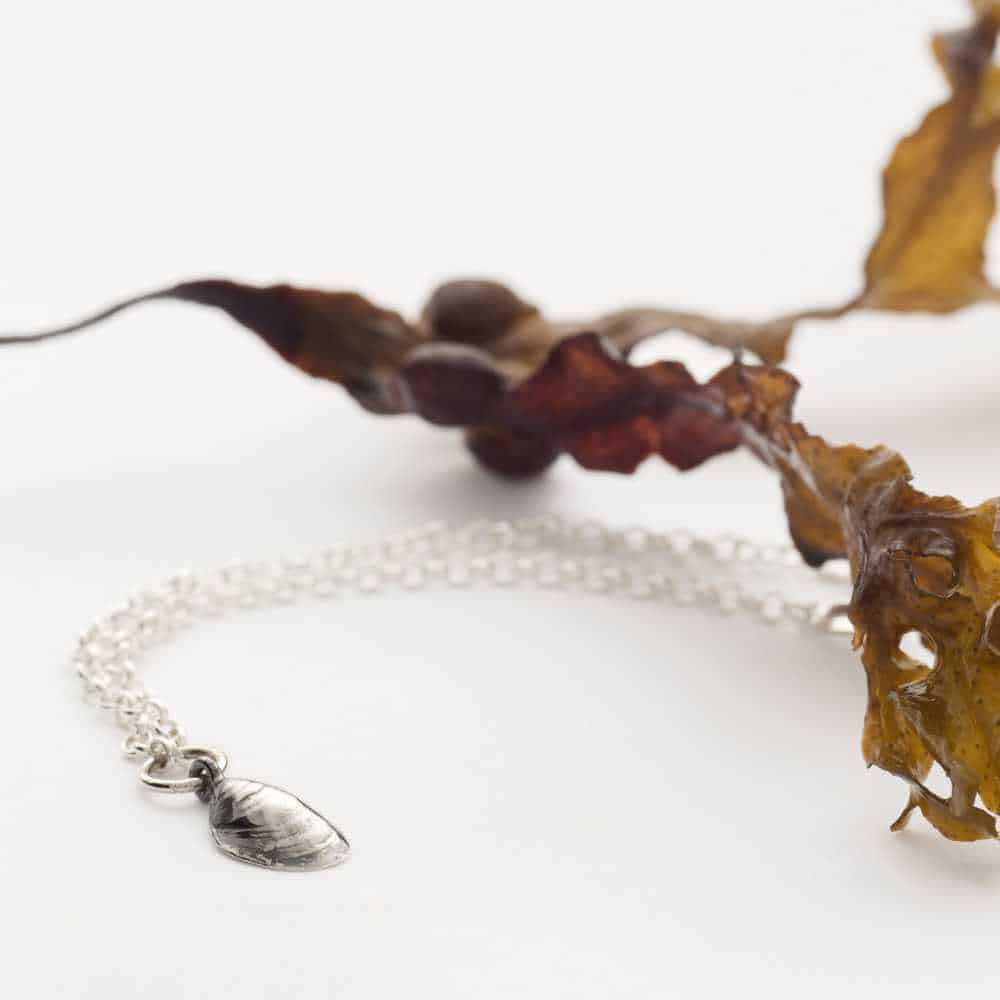 Guldviva Blåmussla XS vristlänk, nilkkakoru