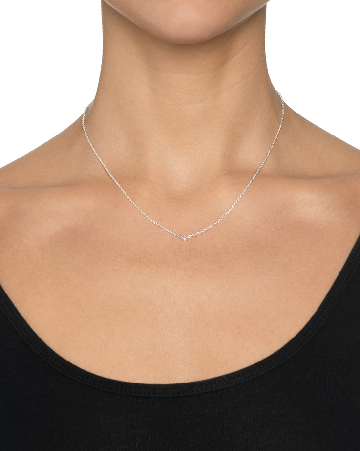 Efva Attling Micro Blink - pink sapphire 10-100-01898 halsband, kaulakoru