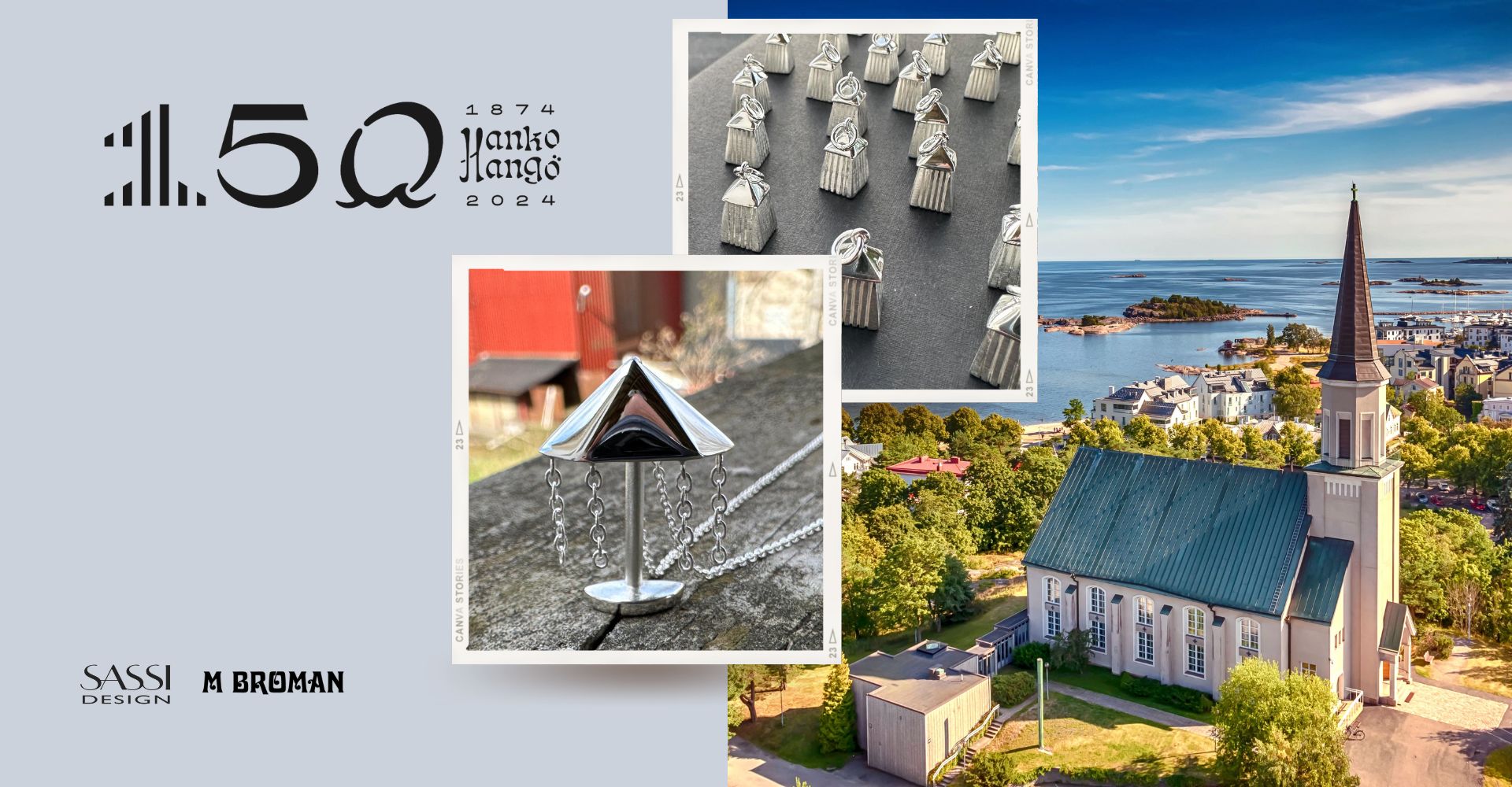 Vi hedrar Hangö 150 med smycken