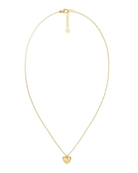 Guldpläterat Edblad Barley Gold 120075 halsband med tunn ankarkedja