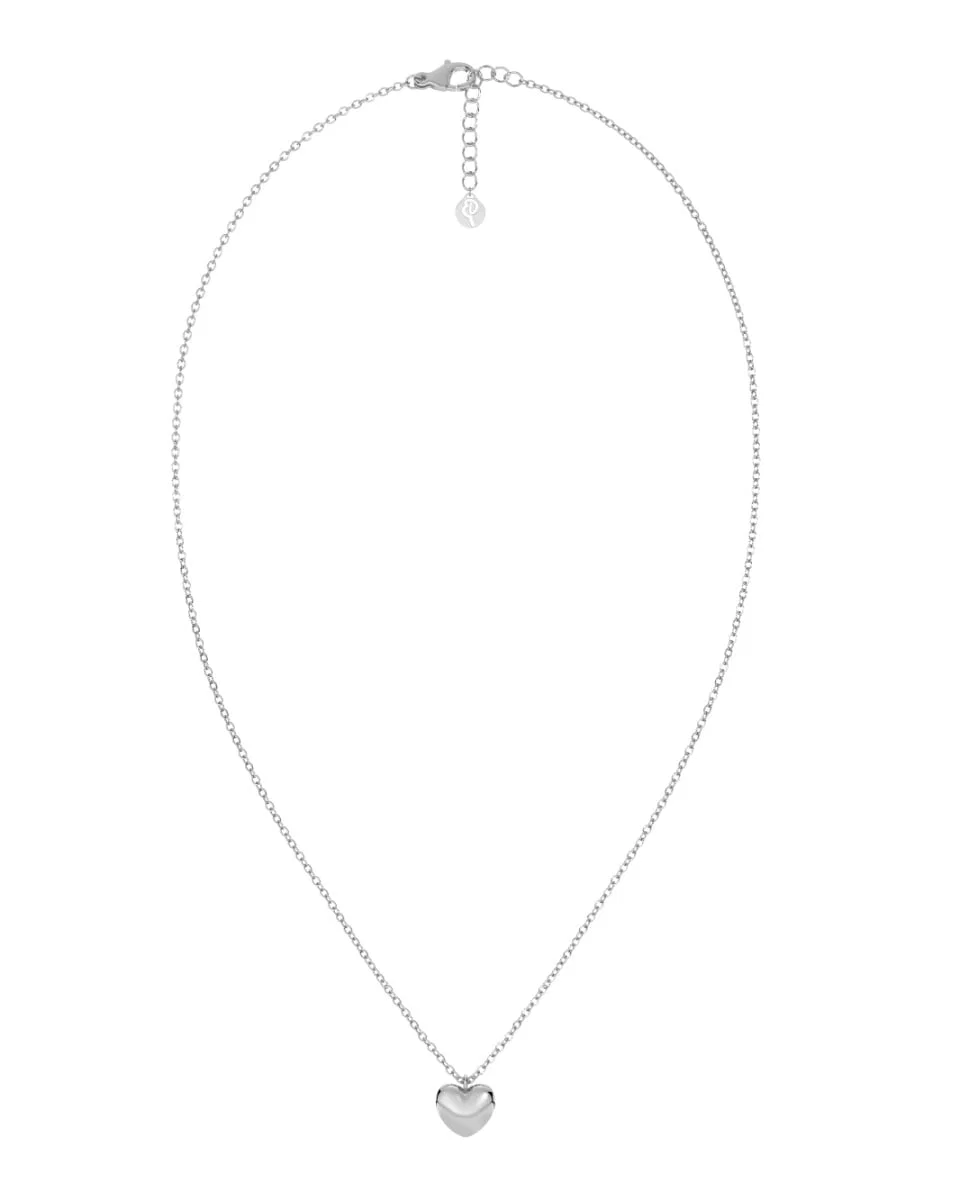Edblad Barley Silver 120077 halsband i blankt stål med tunn ankarkedja