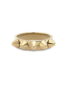 Kullattu Edblad Peak Ring Single Gold -niittisormus 124721 edestä