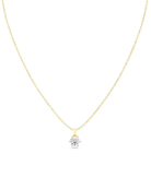 Guldpläterat Edblad Crown Gold 126878 halsband med glänsande zirkonia