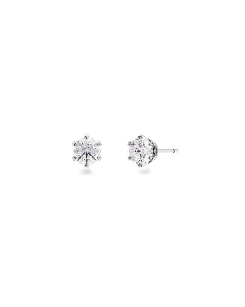 Edblad Crown Studs Silver -nappikorvakorut 127194 kimaltelevalla zirkonialla