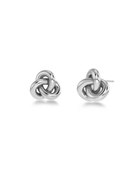 Teräksiset Edblad Infinity Knot Studs S Silver -nappikorvakorut 129854