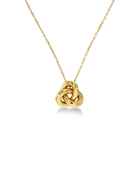 Kullattu Edblad Infinity Knot Necklace S Gold -kaulakoru 129857 lähikuvassa