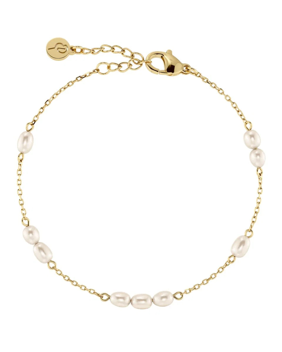 Guldpläterat Edblad Breeze Bracelet Multi Gold 130391 pärlarmband