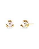 Kullatut Edblad Moonrave Studs L Gold -helmiäiskorvakorut 131900