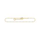 Thomas Sabo Dots förgylld ankelkedja AK0028-413-39-L27V