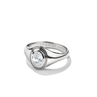 Minimalistisk Thomas Sabo Bold Elegance-ring med klar sten.