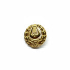 Studentmösselyra 19 mm i 14K guld finsk modell