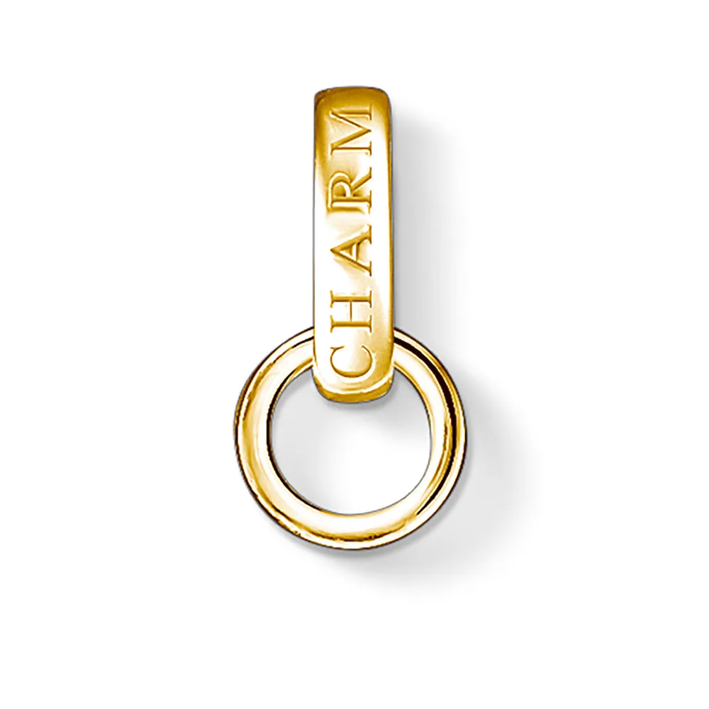 Kullanvärinen Thomas Sabo Charm Club X0248-413-39 -charminpidike CHARM CLUB -kaiverruksella.